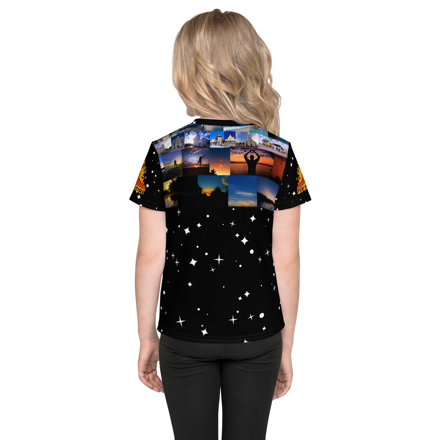 Kids crew neck t-shirt ( Pye Poudre Collection )