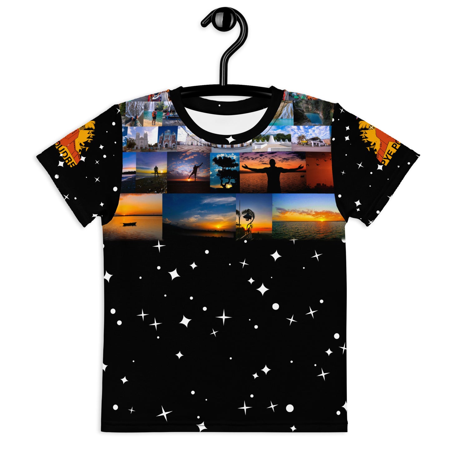 Kids crew neck t-shirt ( Pye Poudre Collection )