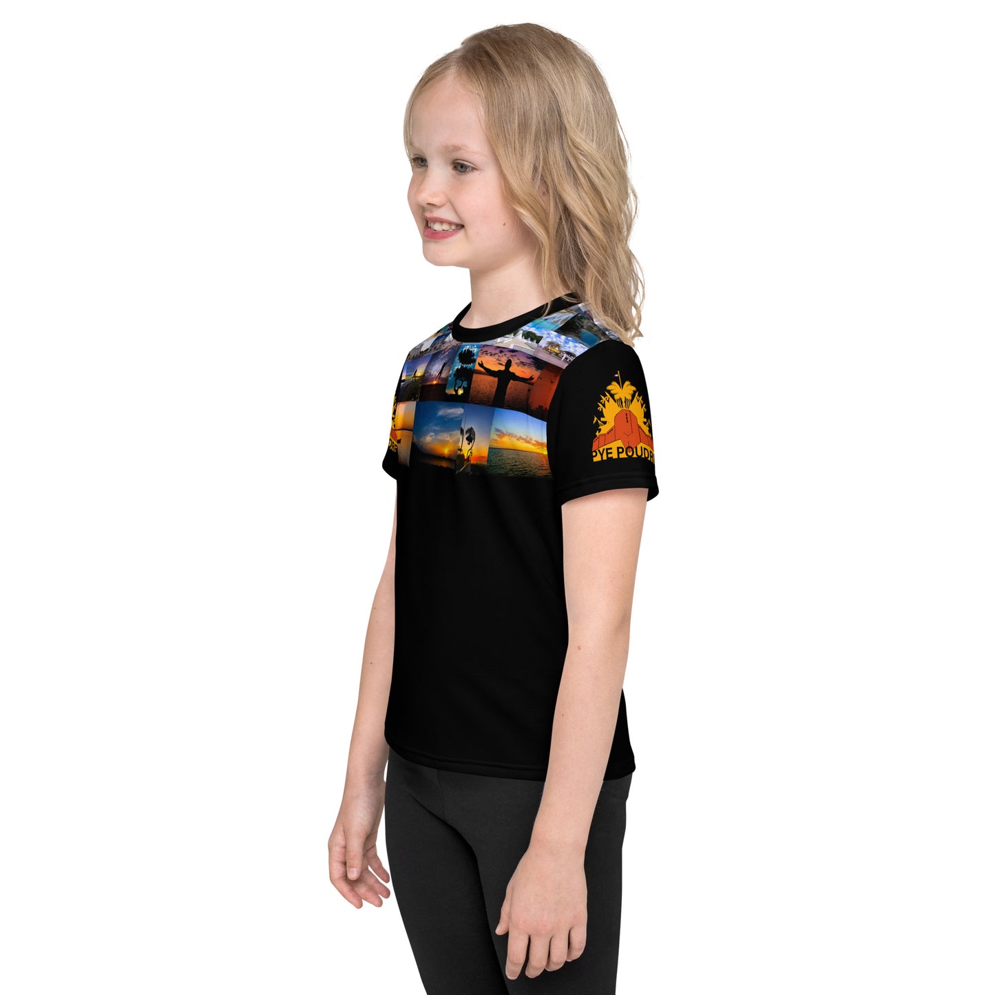 Kids crew neck t-shirt ( Pye Poudre Collection )