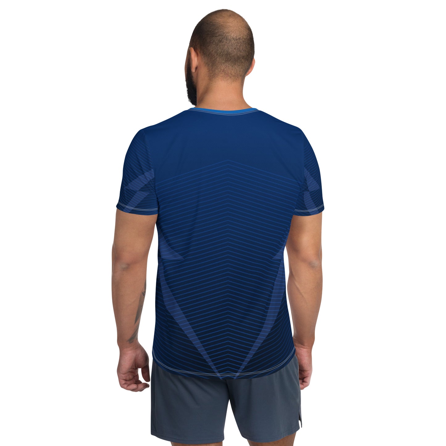 Men's Athletic T-shirt ( Citadelle La Ferrière, Haïti )