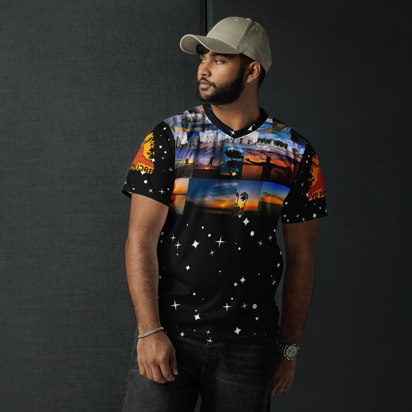 Unisex jersey T-shirt ( Pye Poudre Collection )