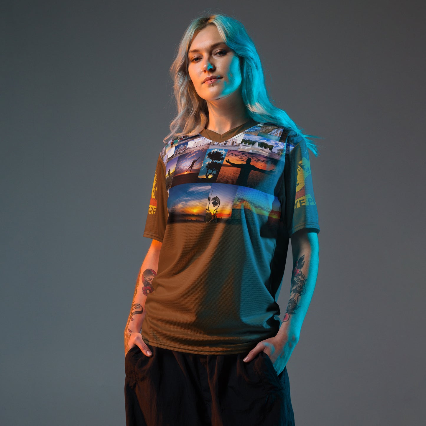 Unisex sports jersey ( Pye Poudre )