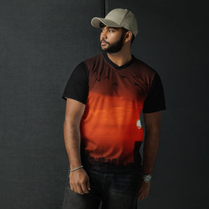 théo gallery expo-théo photography-Sunset-men's t-shirt-Women's T-shirts-estival solstice-summer solstice-midsummer-solstice d'été