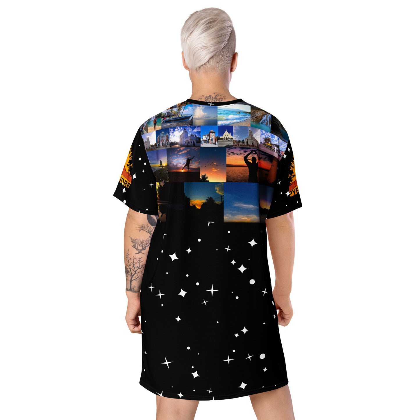 T-shirt dress ( Pye Poudre Collection )