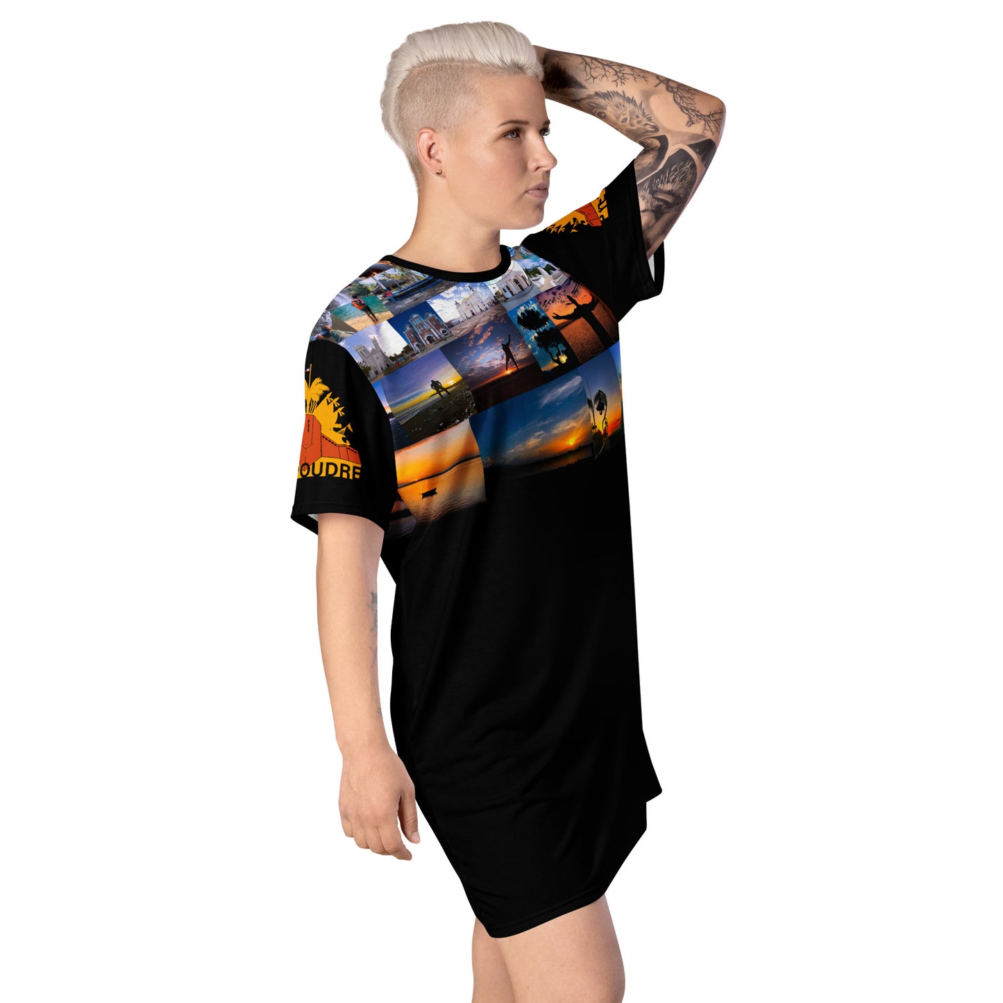 T-shirt dress ( Pye Poudre Collection )