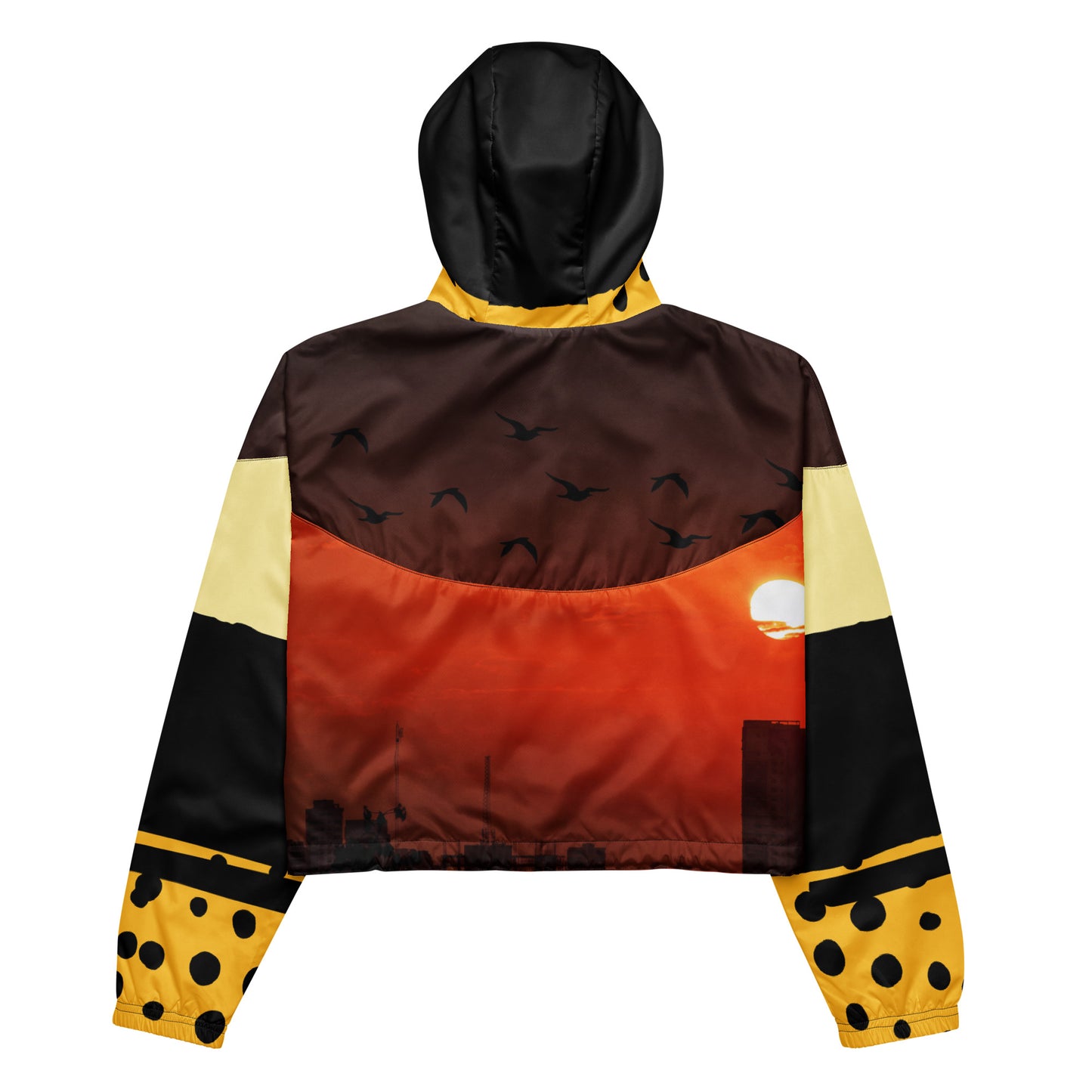 Women’s cropped windbreaker ( The Sunset Collection )