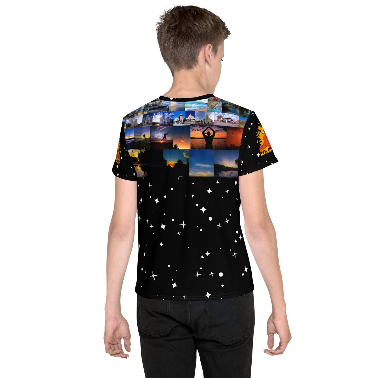 Youth crew neck t-shirt unisex ( Pye Poudre Collection )