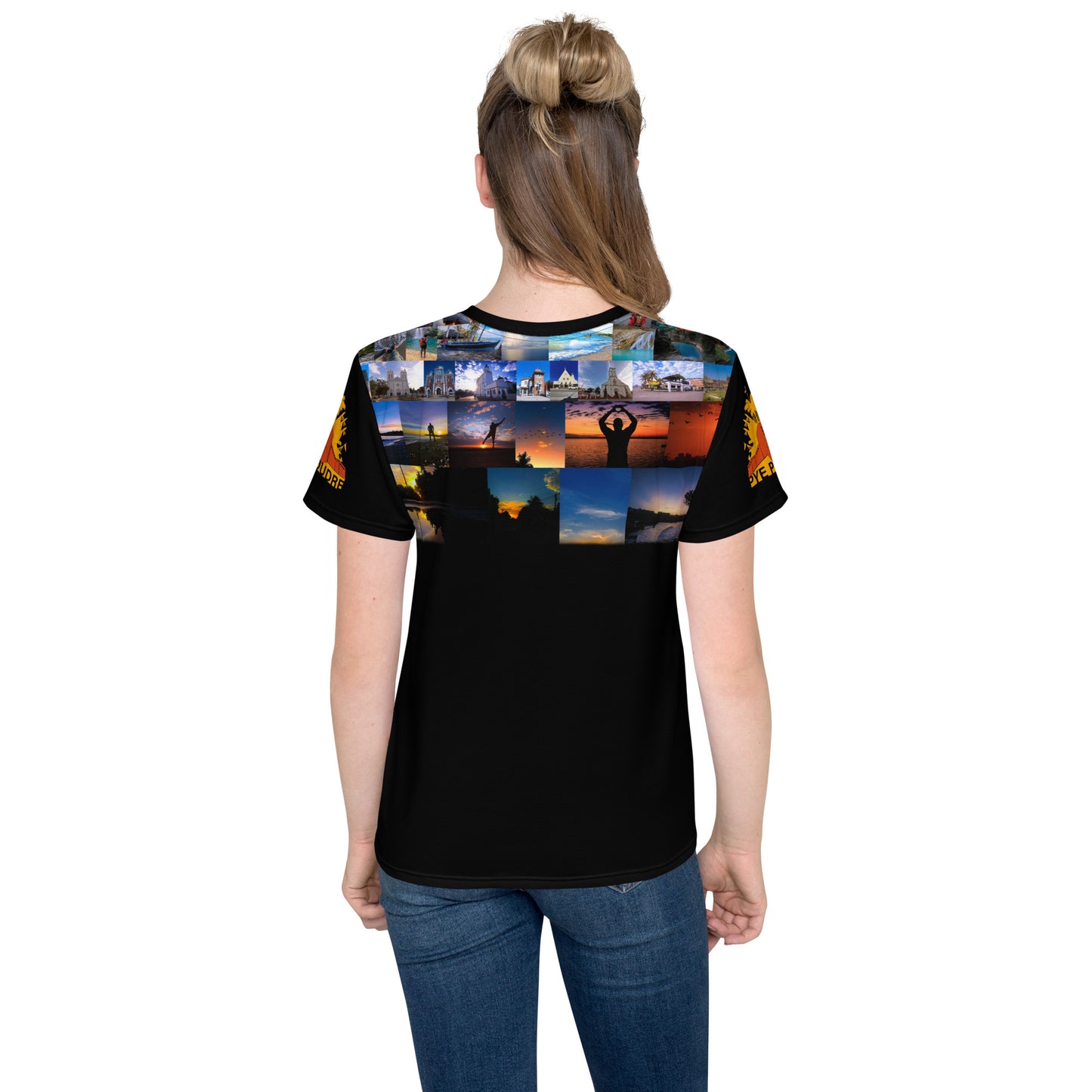 Youth crew neck t-shirt unisex ( Pye Poudre Collection )