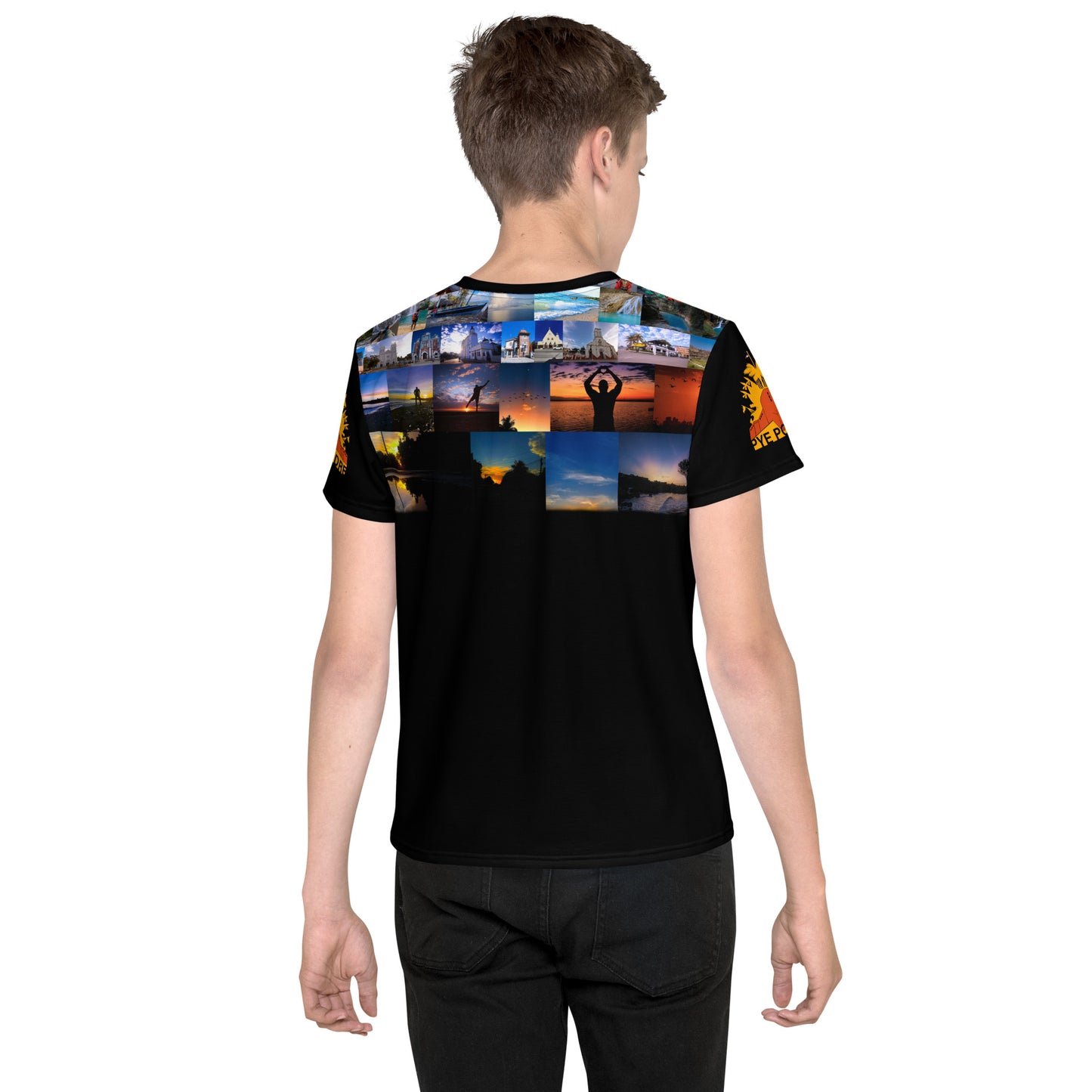 Youth crew neck t-shirt unisex ( Pye Poudre Collection )