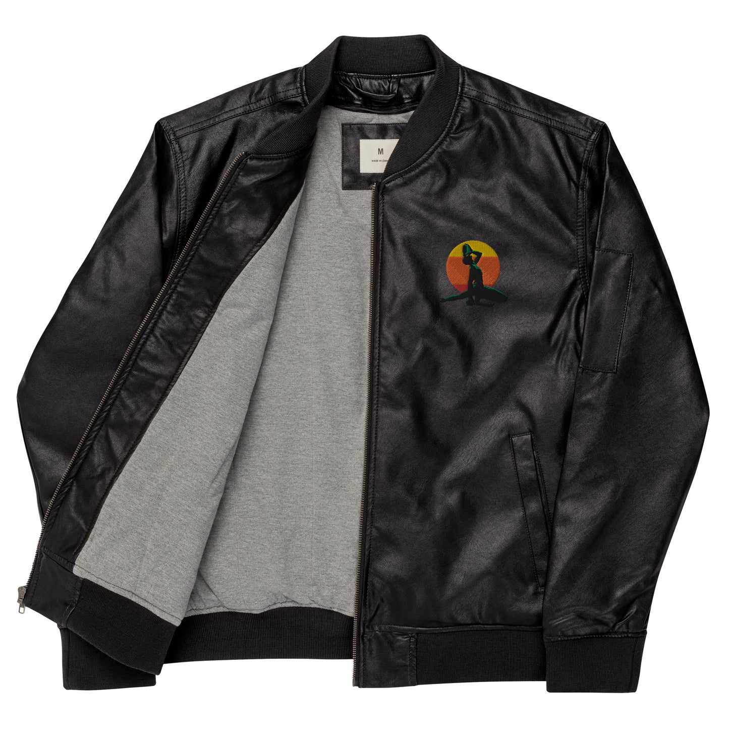jacket-unisexe jacket- nèg mawon