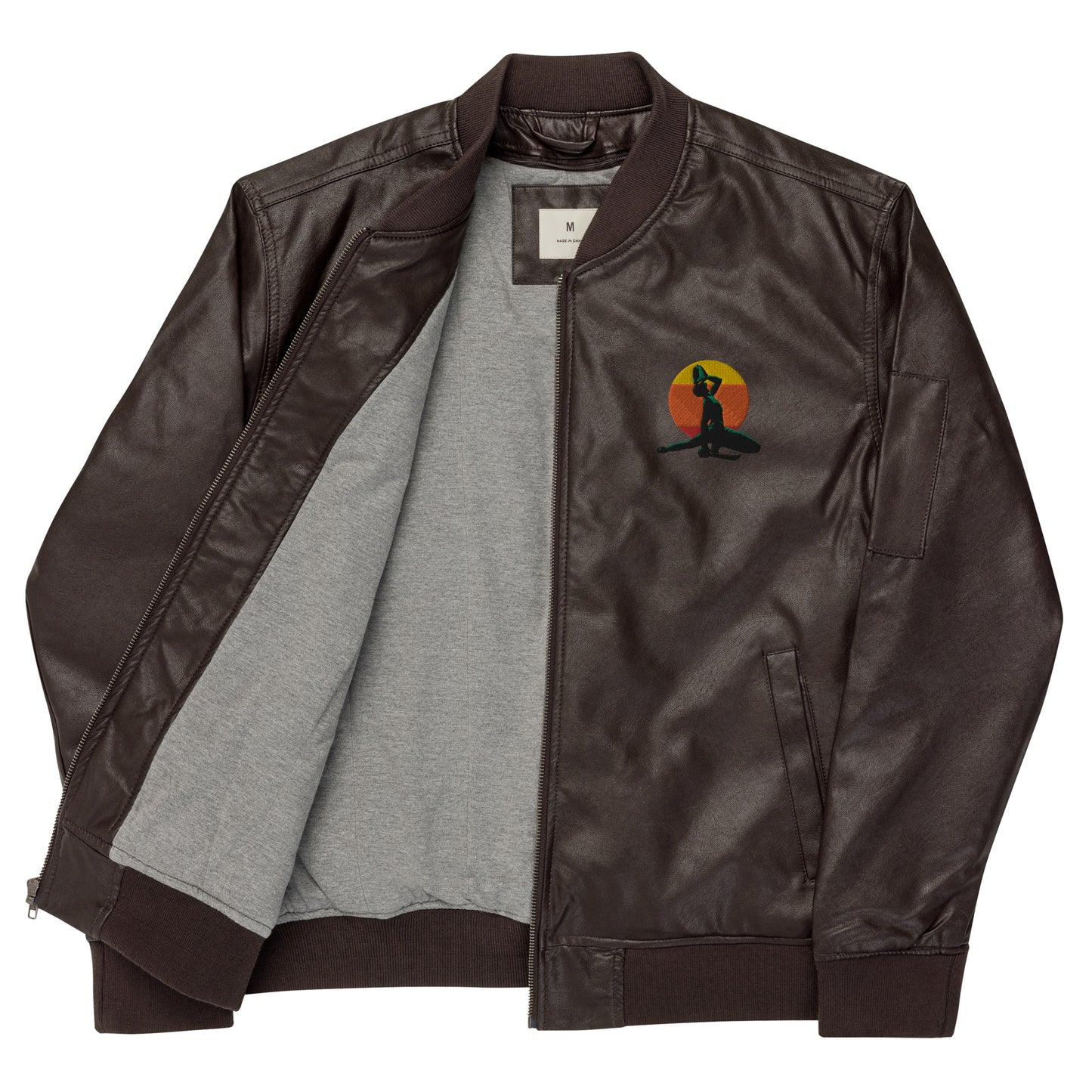 jacket-unisexe jacket- nèg mawon