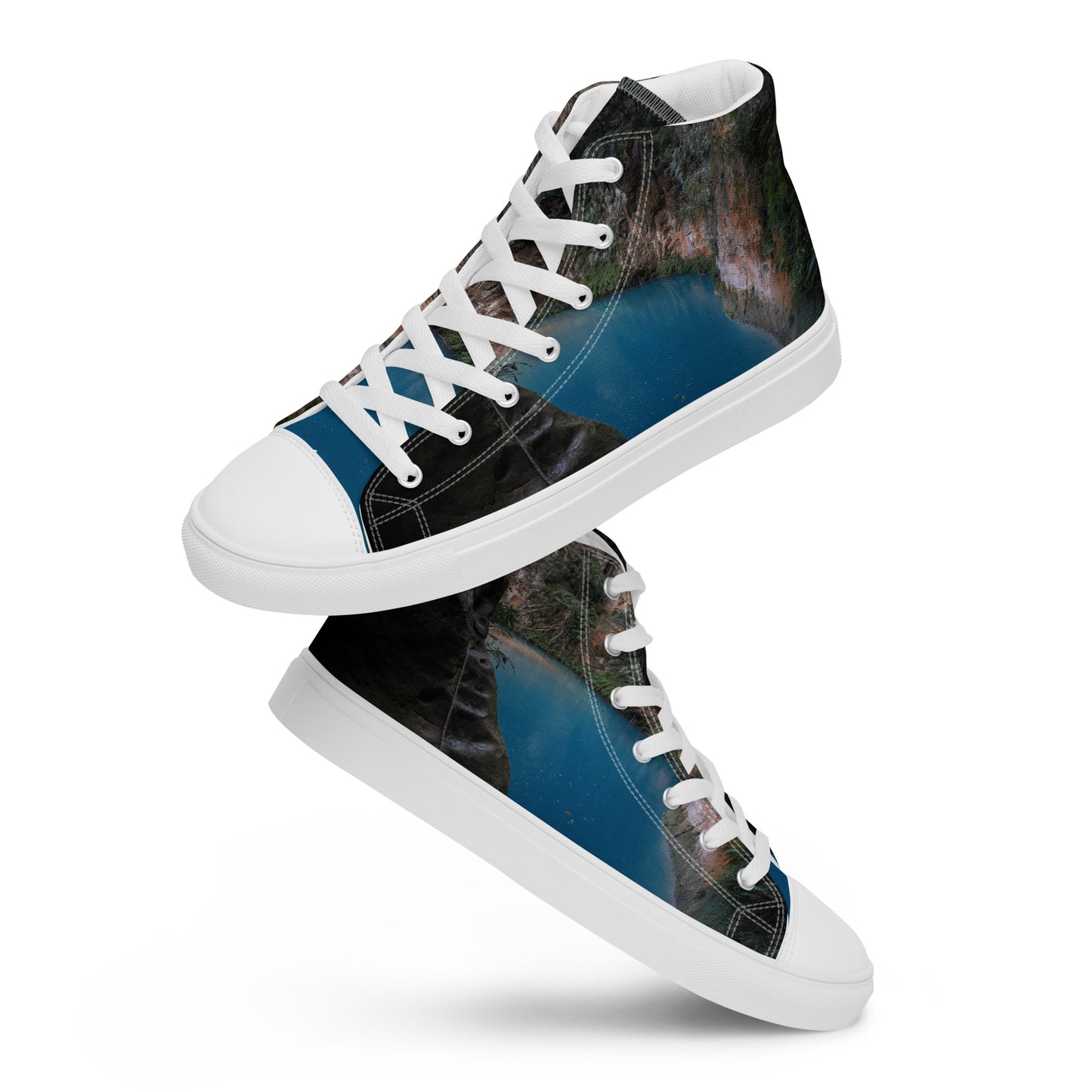Men’s high top canvas shoes ( Pye Poudre Collection )