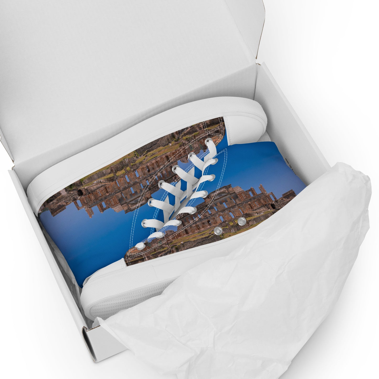 Men’s high top canvas shoes ( Pye Poudre Collection )
