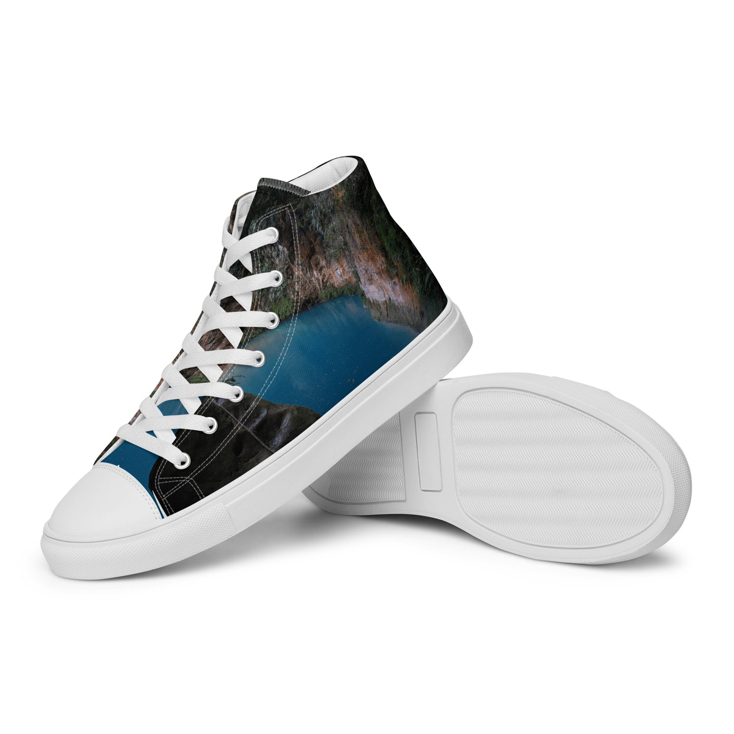 Men’s high top canvas shoes ( Pye Poudre Collection )