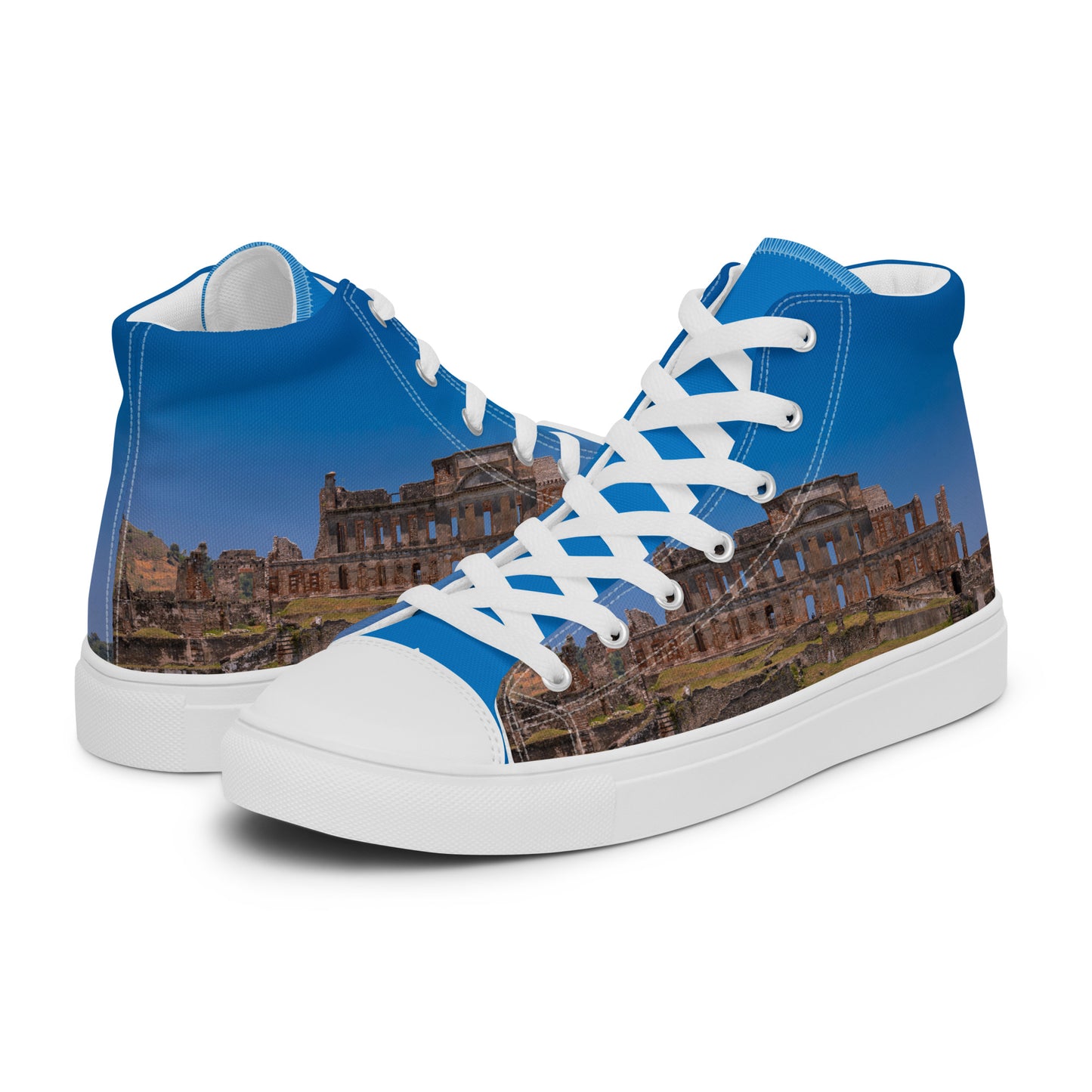 Men’s high top canvas shoes ( Pye Poudre Collection )