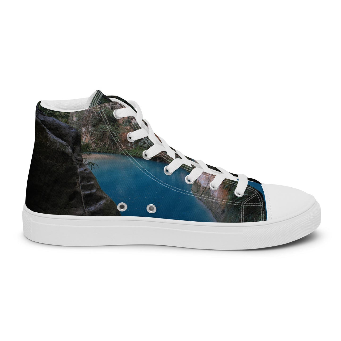Men’s high top canvas shoes ( Pye Poudre Collection )