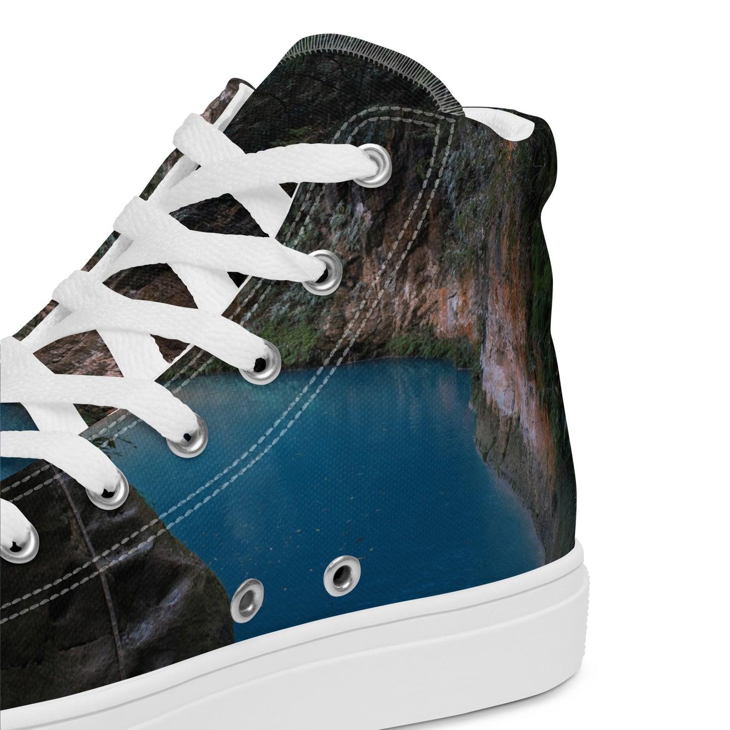 Men’s high top canvas shoes ( Pye Poudre Collection )