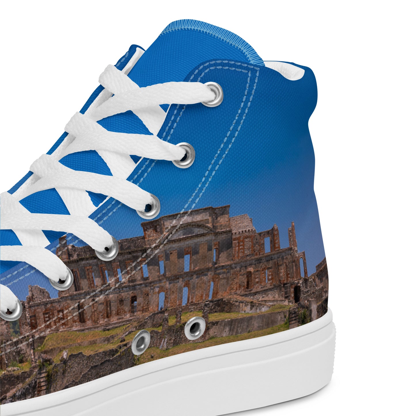 Men’s high top canvas shoes ( Pye Poudre Collection )