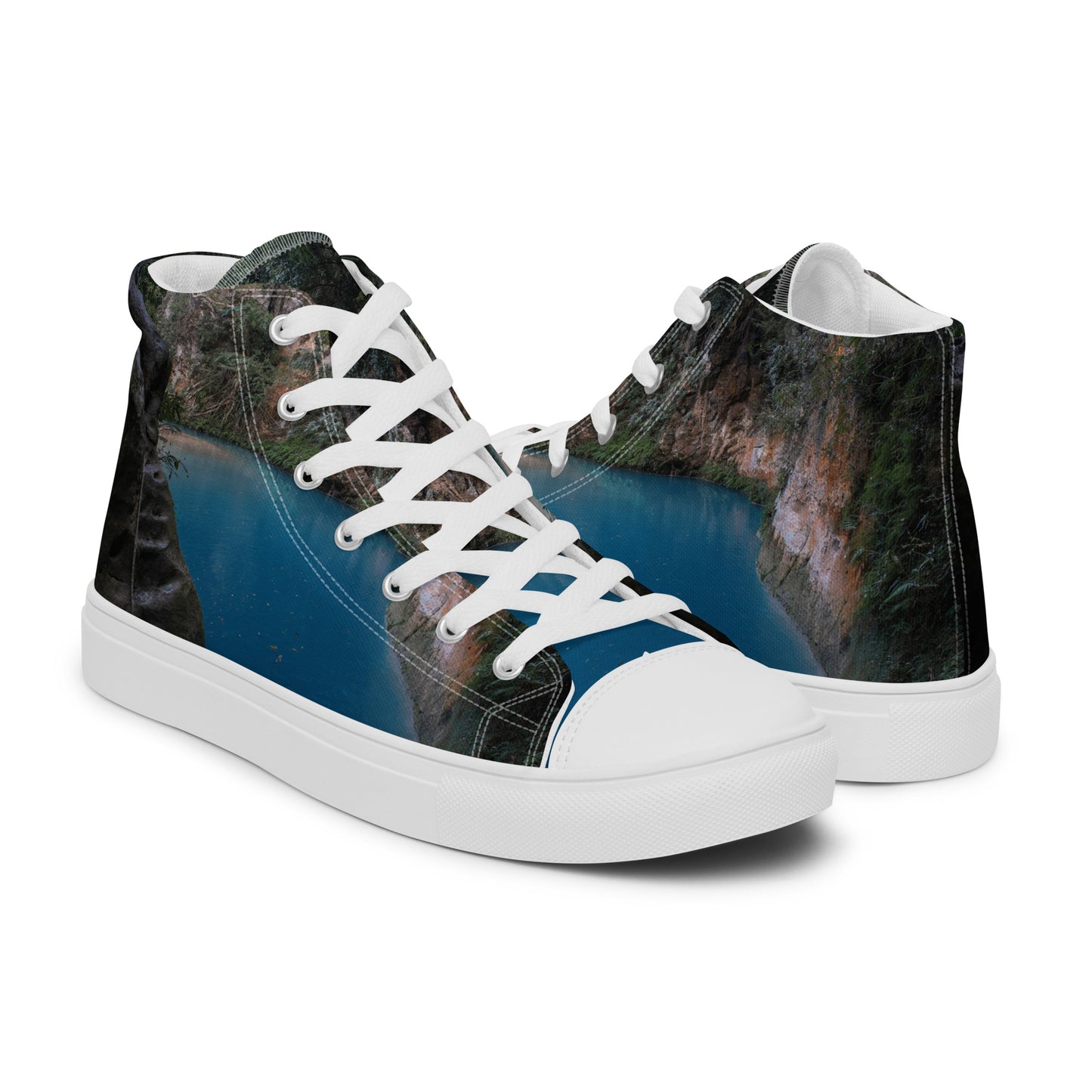 Men’s high top canvas shoes ( Pye Poudre Collection )