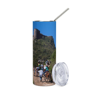 Stainless steel tumbler- Citadelle La Ferrière-Haïti-Tumbler-Goblet-Theo gallery expo-Theo photography