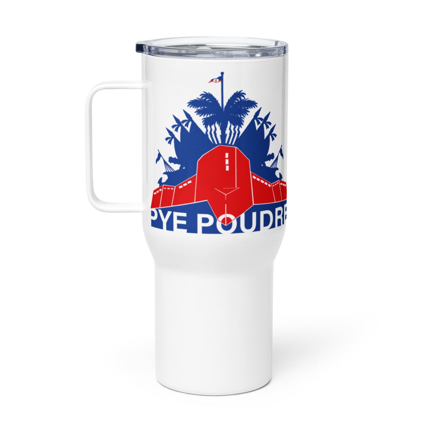 Travel mug with a handle ( Pye Poudre )
