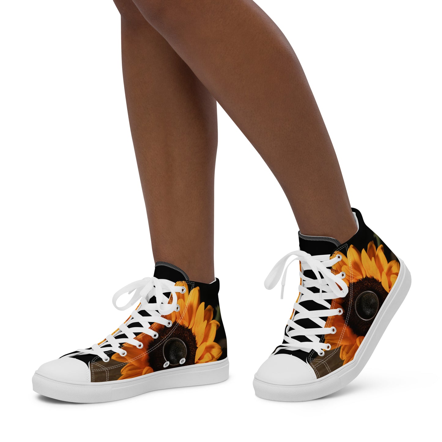 Women’s high top canvas shoes ( Pye Poudre Collection )