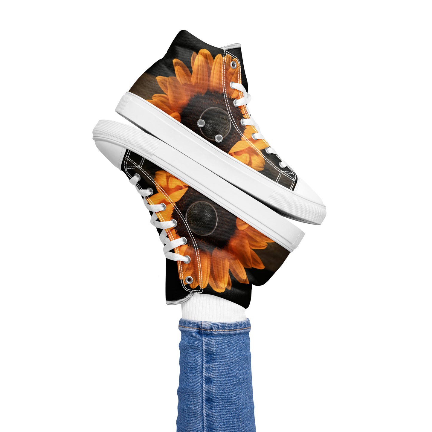 Women’s high top canvas shoes ( Pye Poudre Collection )