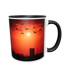 Mug with Color Inside ( Sunset )