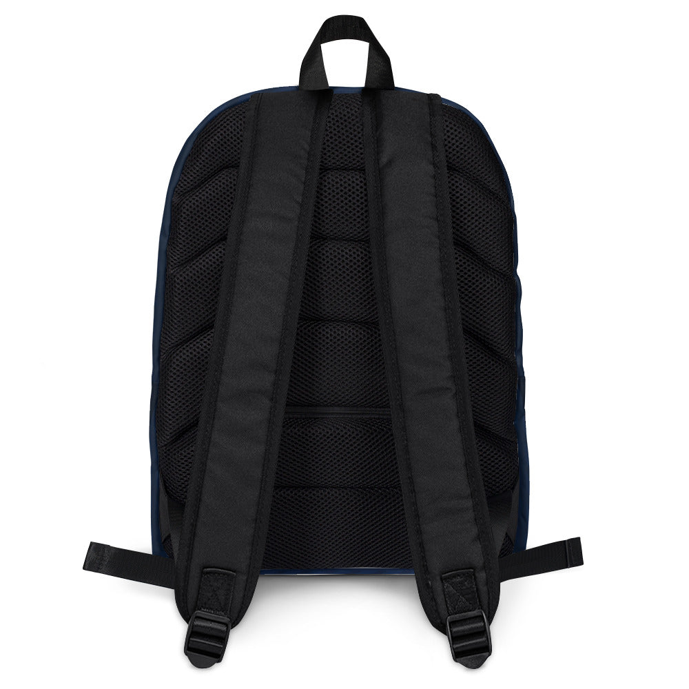 backpack-halo lumineux-haitian flag- waving flag