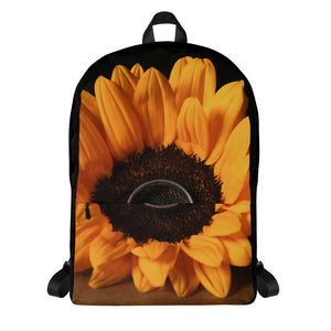 laptop-théo pohotography-théo gallery expo-sunflower-backpack bag