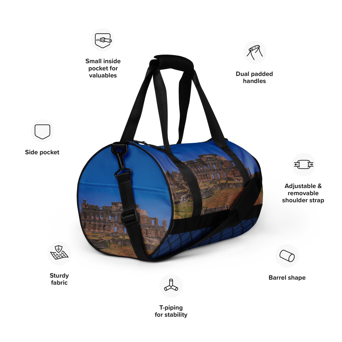 Gym bag ( Palais Sans Souci, Haïti )