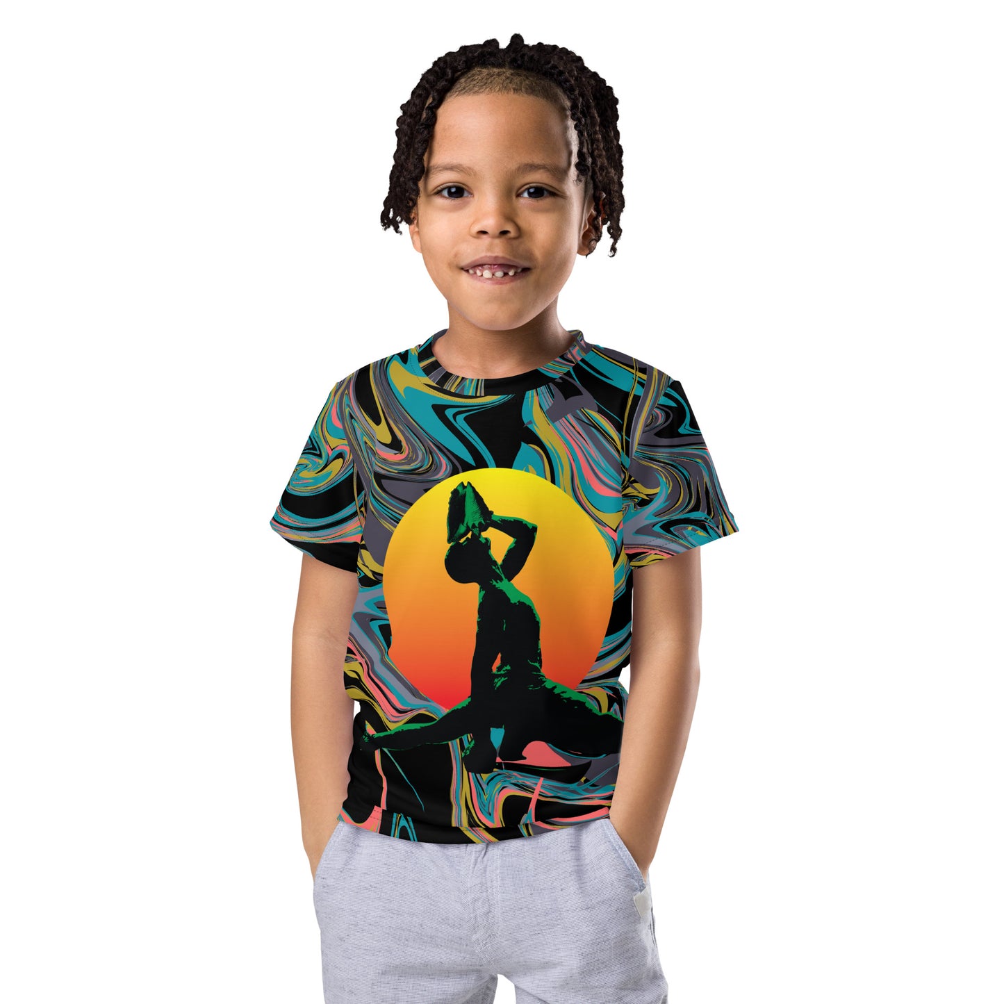 Kids crew neck t-shirt ( Nèg Mawon )
