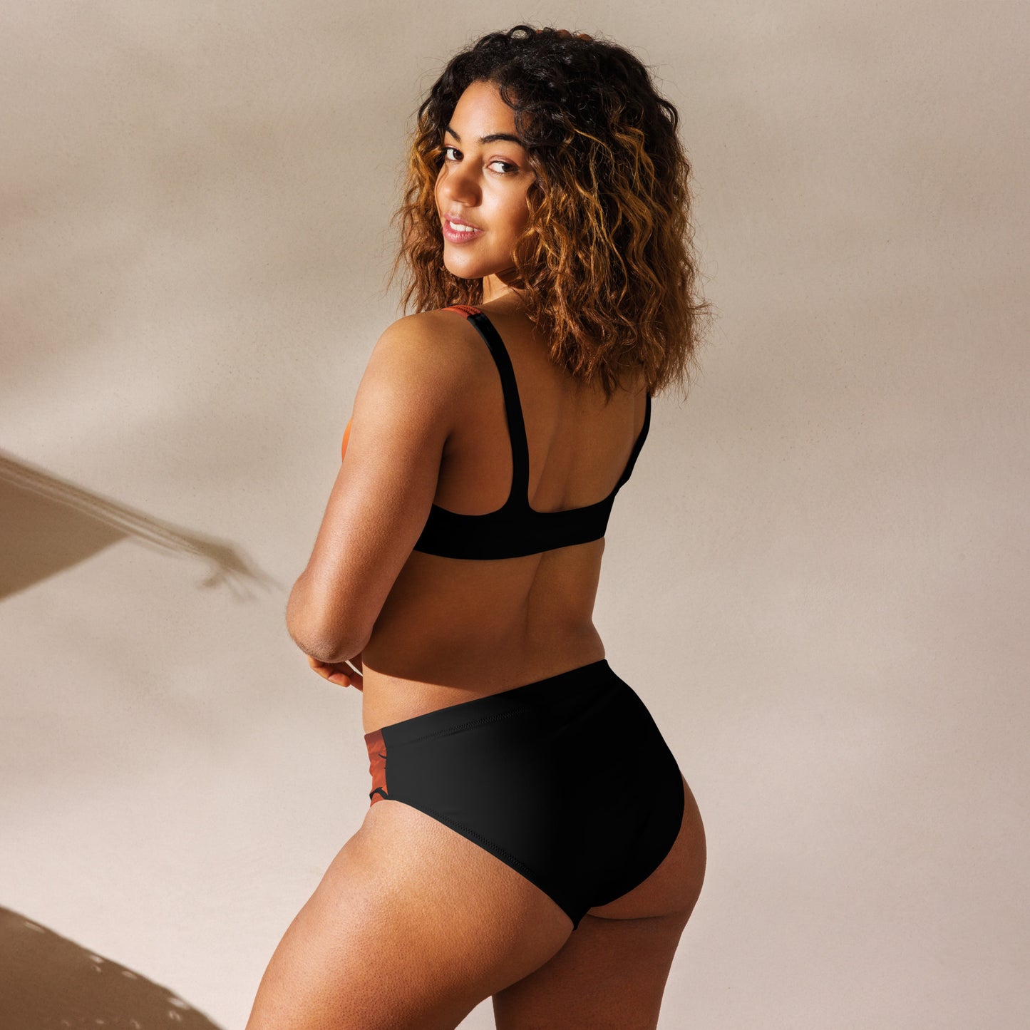 High-waisted bikini ( The Sunset Collection )