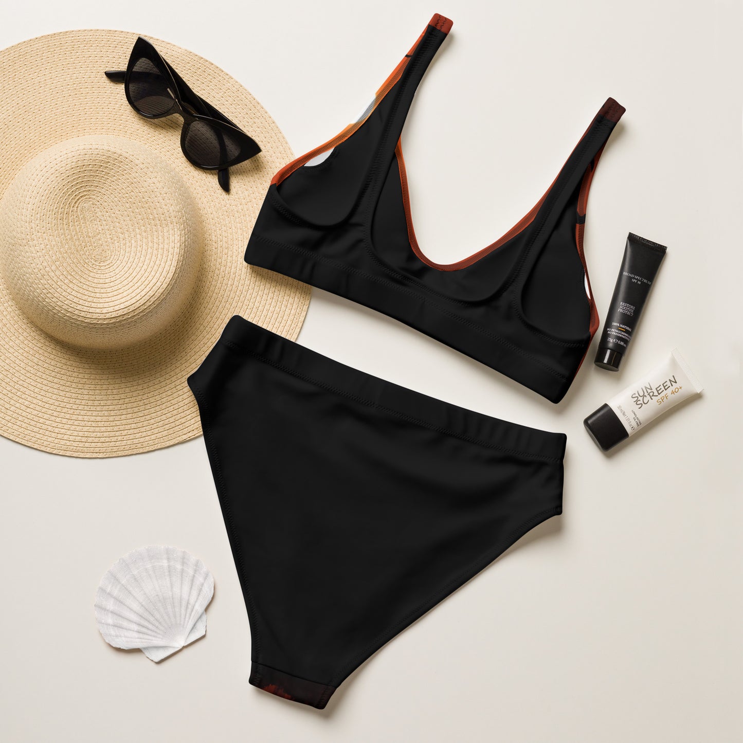High-waisted bikini ( The Sunset Collection )
