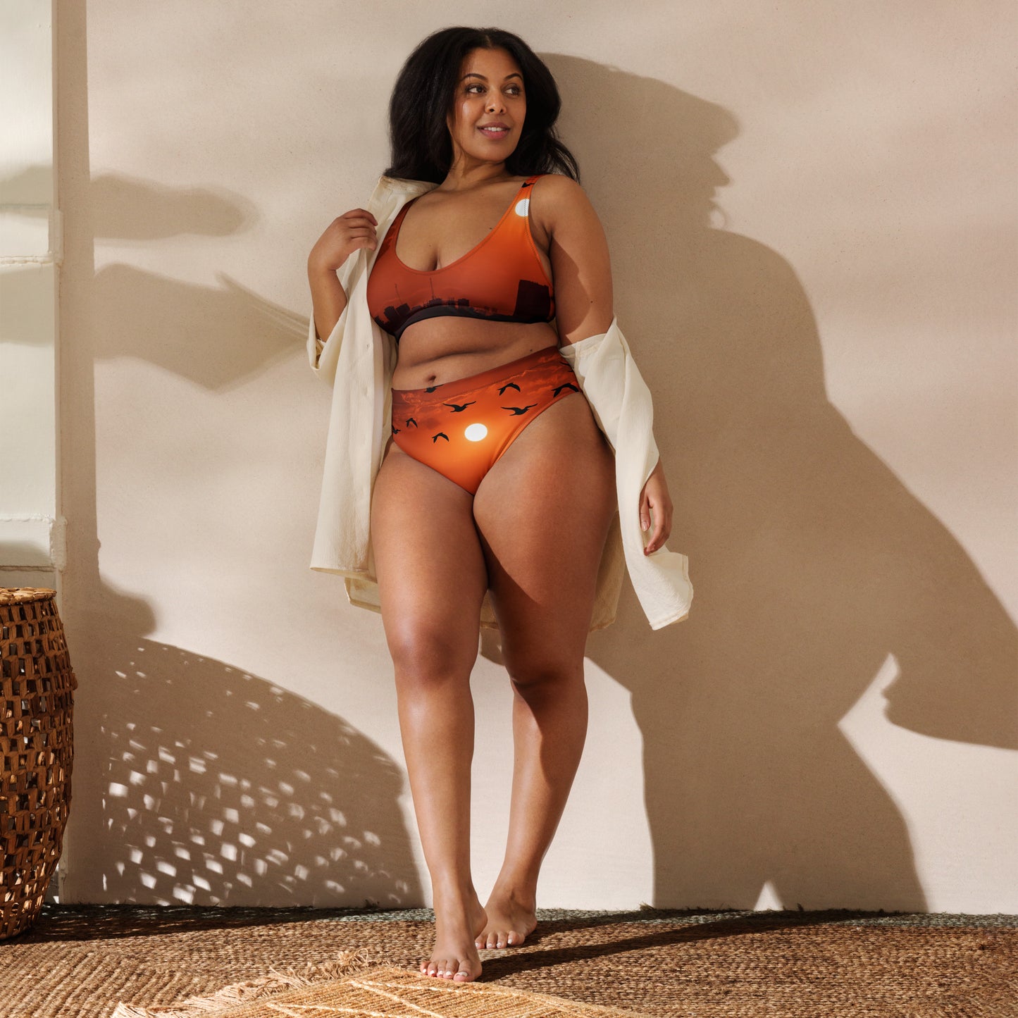 High-waisted bikini ( The Sunset Collection )