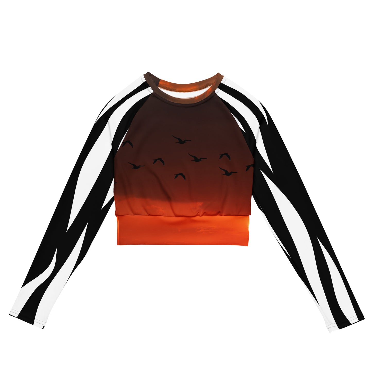 Long-sleeve crop top ( The Sunset Collection )