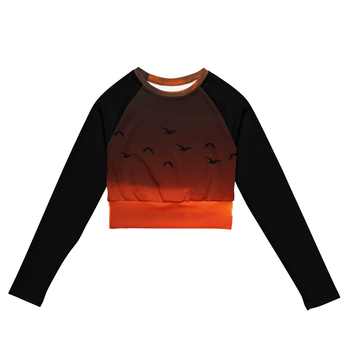 Long-sleeve crop top ( The Sunset Collection )