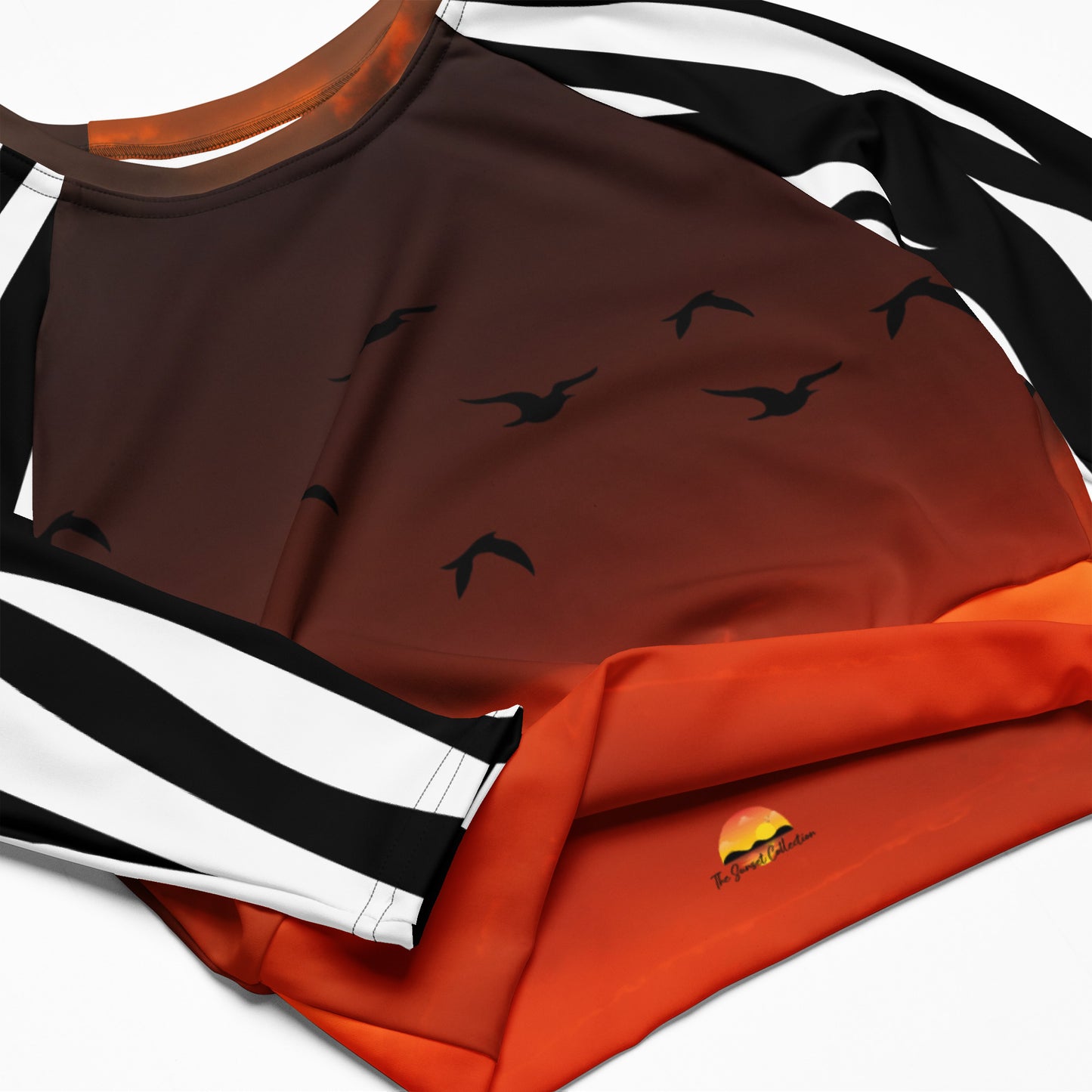 Long-sleeve crop top ( The Sunset Collection )