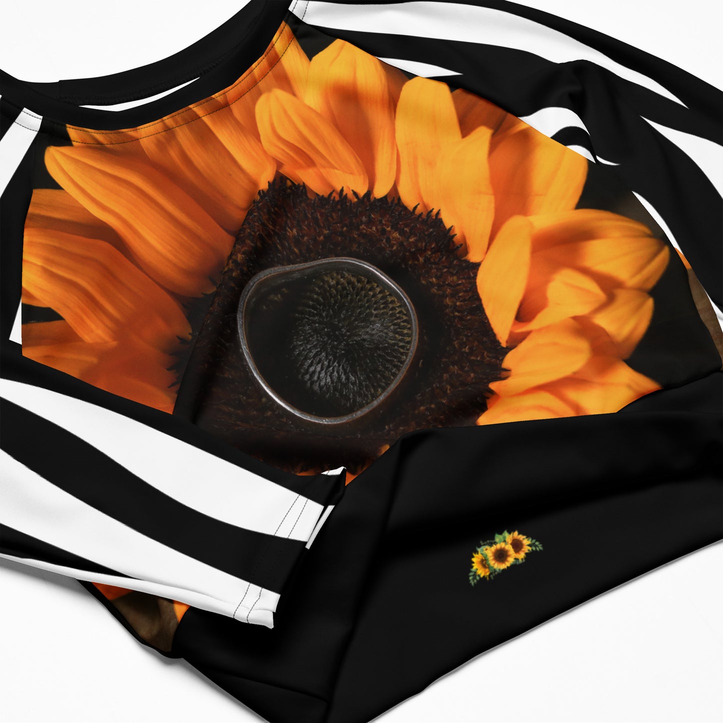 Long-sleeve crop top ( The Sunflower Collection )