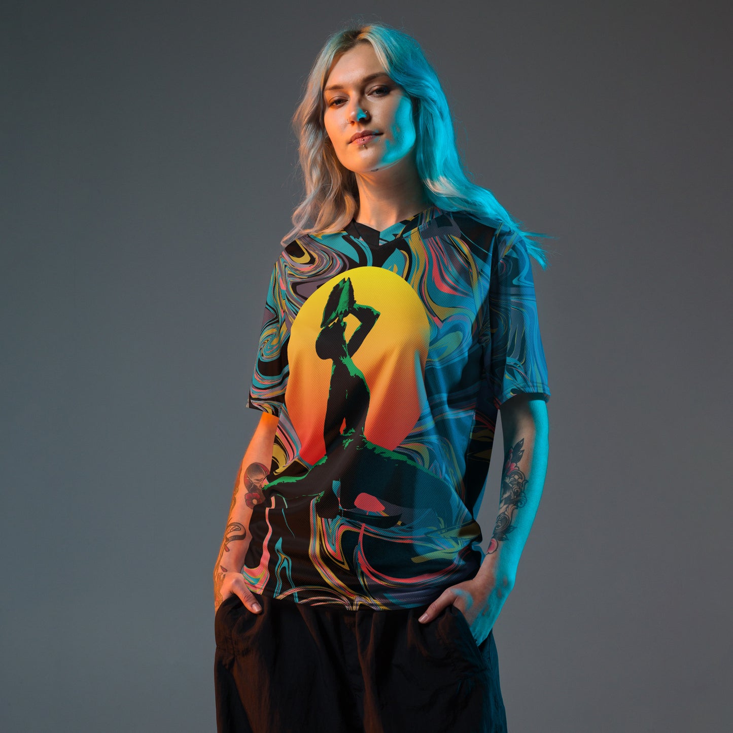 Unisex jersey T-shirt ( Nèg Mawon )