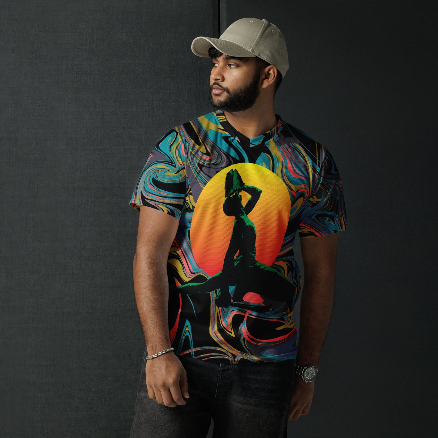 Unisex jersey T-shirt ( Nèg Mawon )