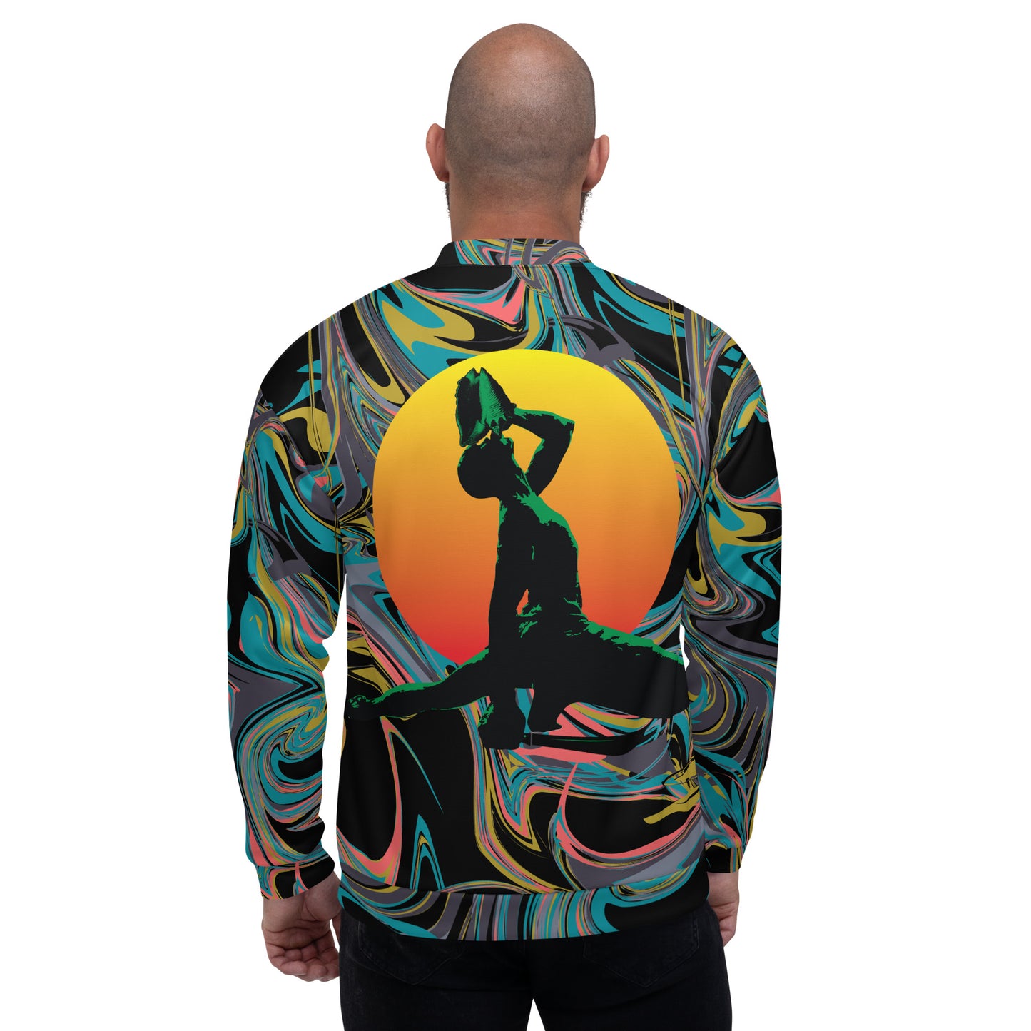 Unisex Bomber Jacket ( Nèg Mawon )