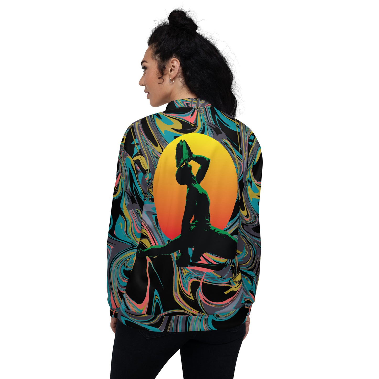 Unisex Bomber Jacket ( Nèg Mawon )