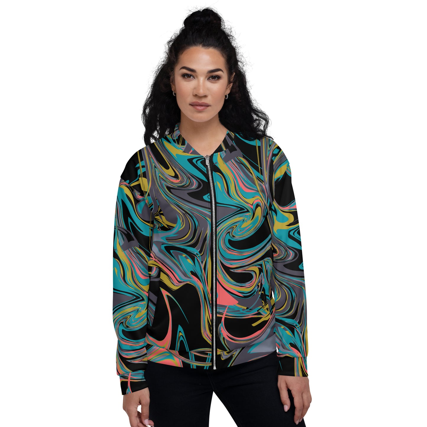 Unisex Bomber Jacket ( Nèg Mawon )