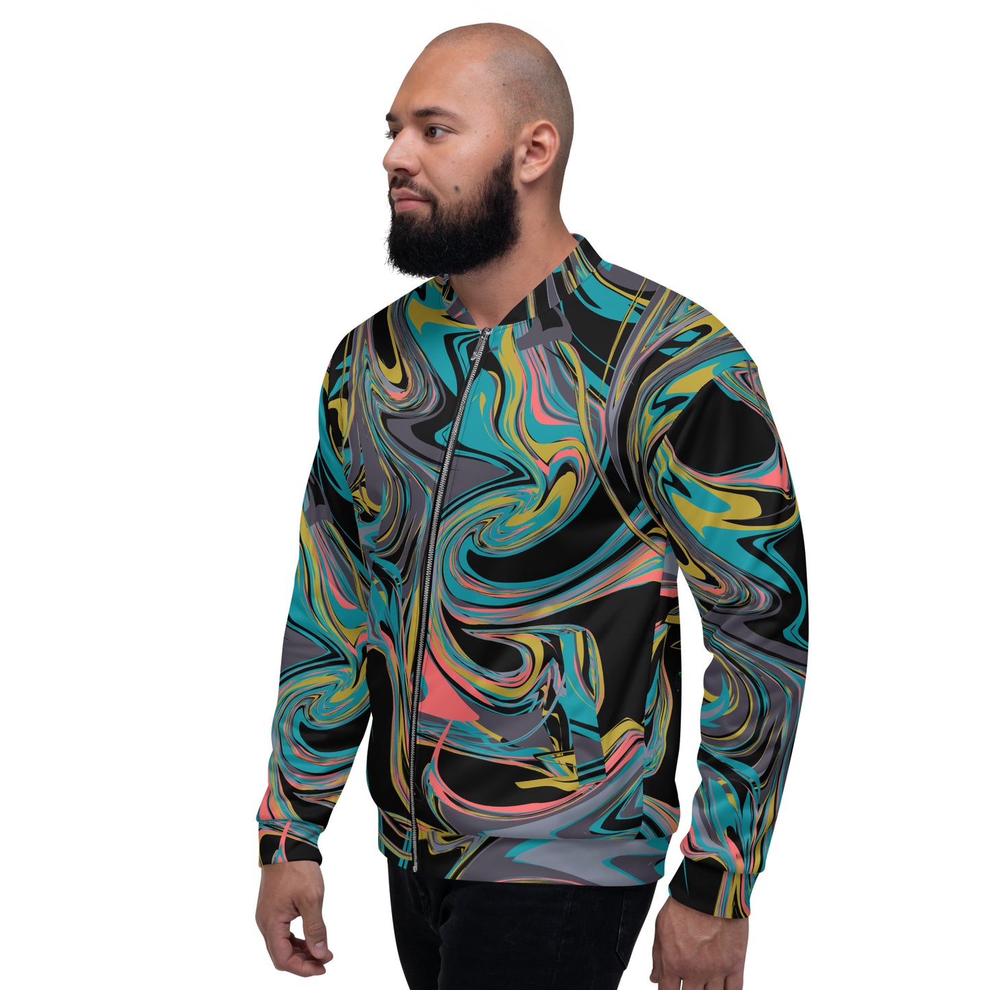 Unisex Bomber Jacket ( Nèg Mawon )