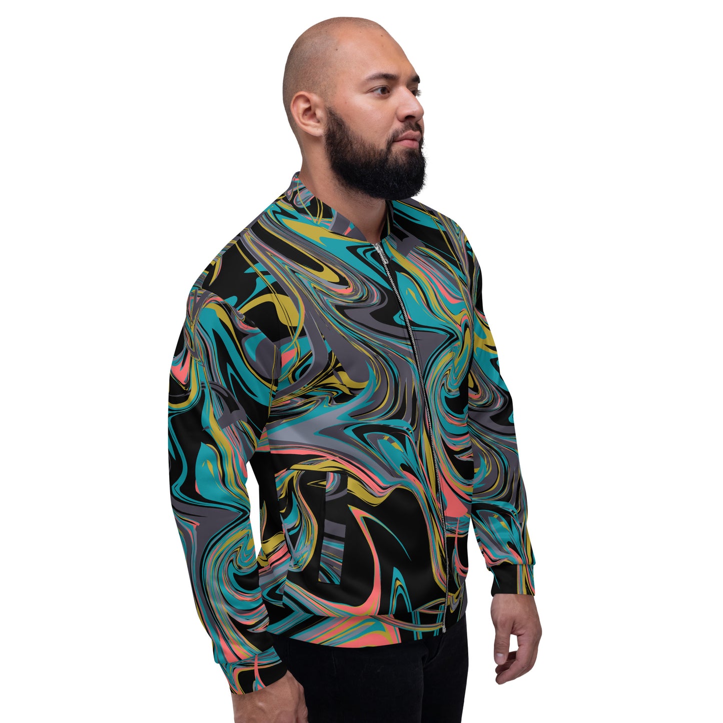 Unisex Bomber Jacket ( Nèg Mawon )