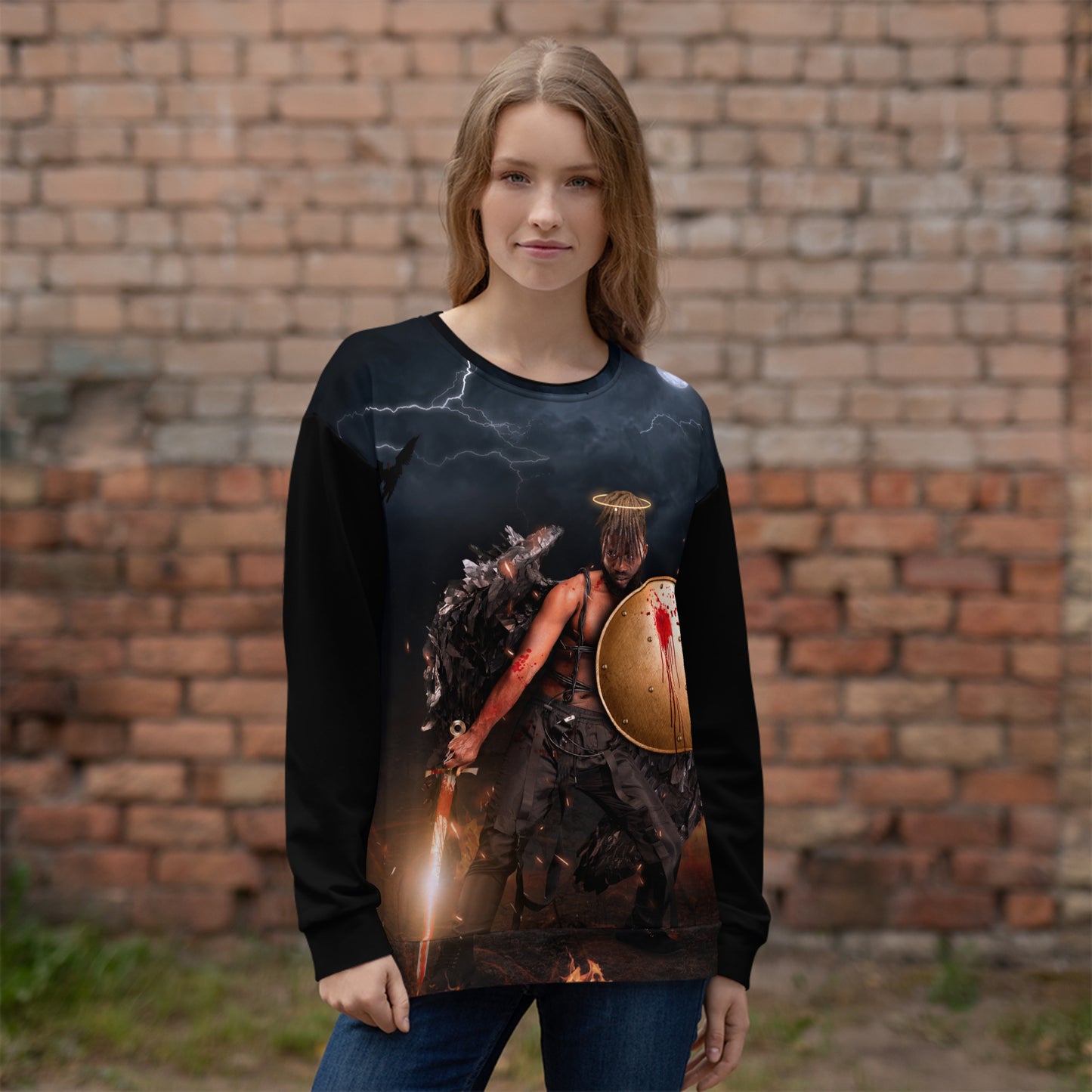 Unisex Sweatshirt ( The Archangel Collection )