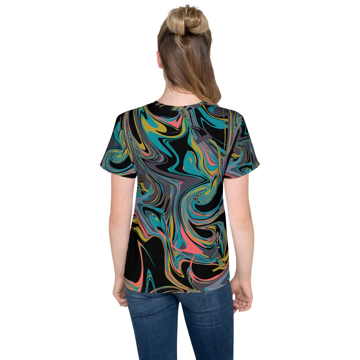 Unisex youth crew neck t-shirt ( Nèg Mawon )