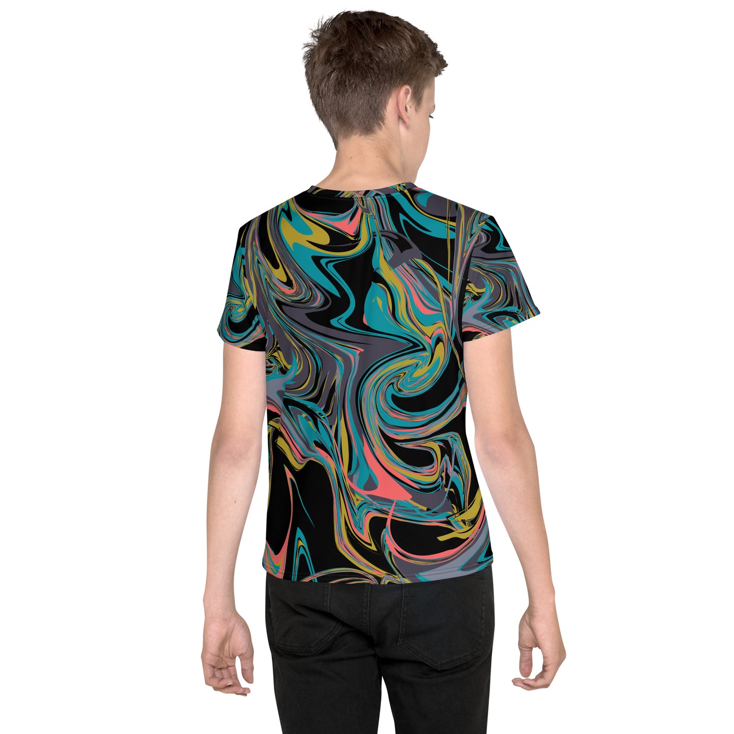 Unisex youth crew neck t-shirt ( Nèg Mawon )