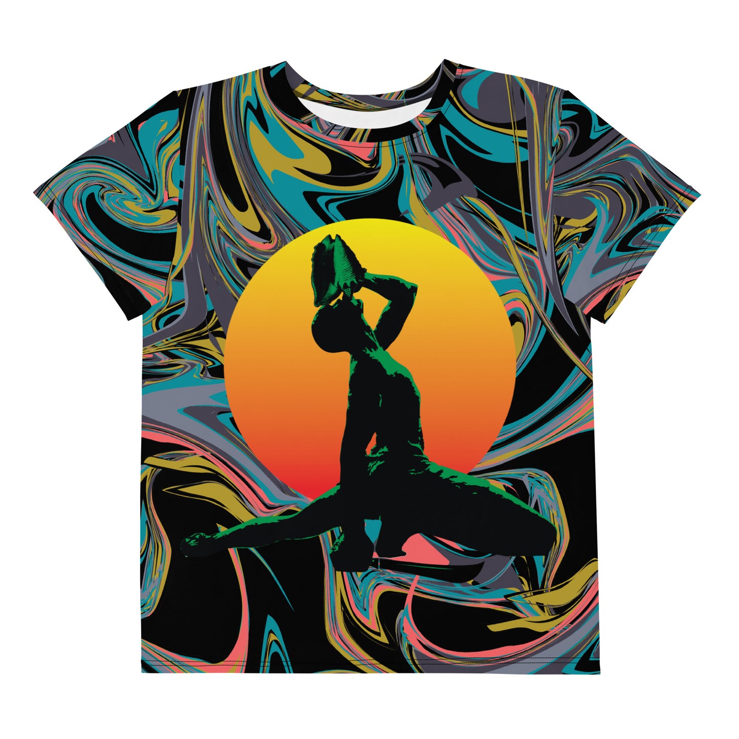Unisex youth crew neck t-shirt ( Nèg Mawon )